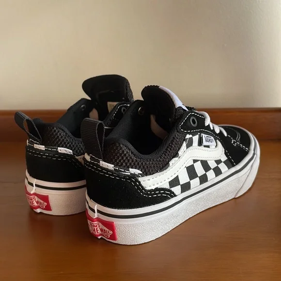 NWT Youth 12 Fillmore Checkerboard Vans - Picture 4 of 5